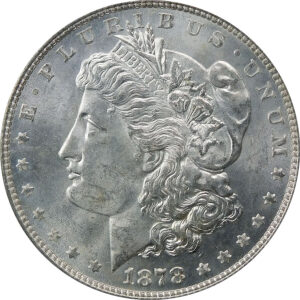 1878 7TF R78 Morgan Silver Dollar - PCGS MS 63
