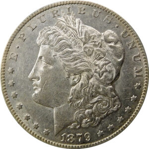 1879-S R78 Morgan Silver Dollar - AU