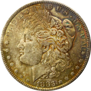 1883 Morgan Silver Dollar - MS 62