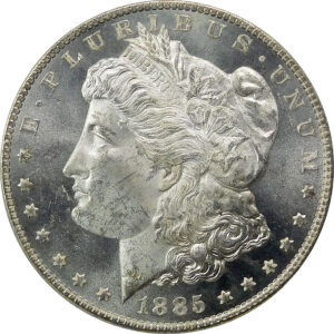 1885-CC Morgan Silver Dollar - PCGS MS 63 Proof-Like