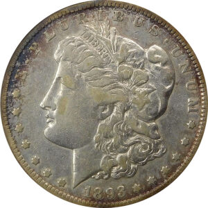 1893-CC Morgan Silver Dollar - ANACS VF 35 - Soapbox Holder