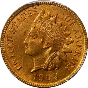 1909-S Indian Head Cent - PCGS MS 64 Red