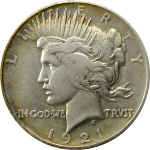 1921 Peace Silver Dollar - VF