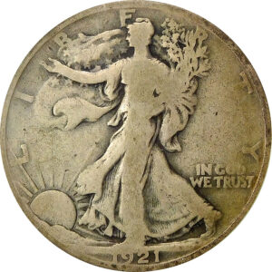 1921 Walking Liberty Half Dollar - PCGS Good 4