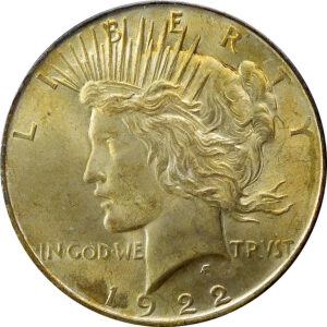 1922 Peace Silver Dollar - MS 63