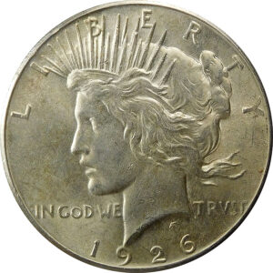 1926 Peace Silver Dollar - MS 62
