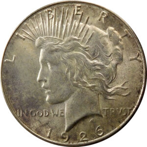 1926-S Peace Silver Dollar - MS 61