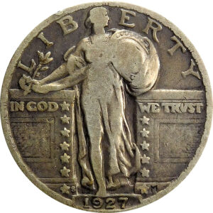 1927-S Standing Liberty Quarter - VG+