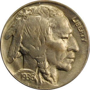 1936-D Buffalo Nickel - MS 63