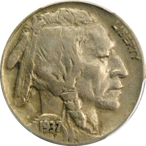 1937-D 3 Legs Buffalo Nickel - PCGS XF 40