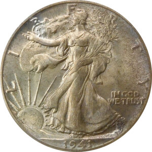 1941 Walking Liberty Half Dollar - NGC MS 65