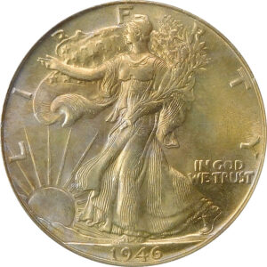 1946 Walking Liberty Half Dollar - PCGS MS 64